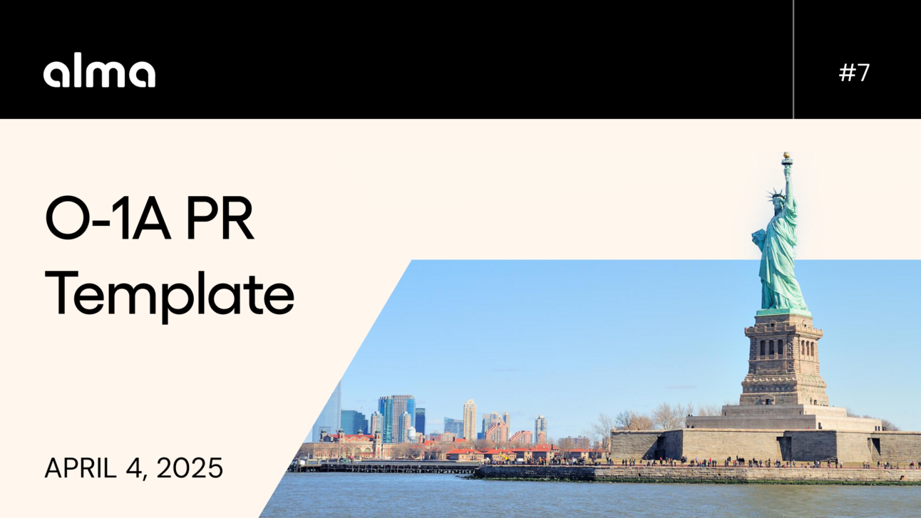 Pr Notification Template O-1A PR Template