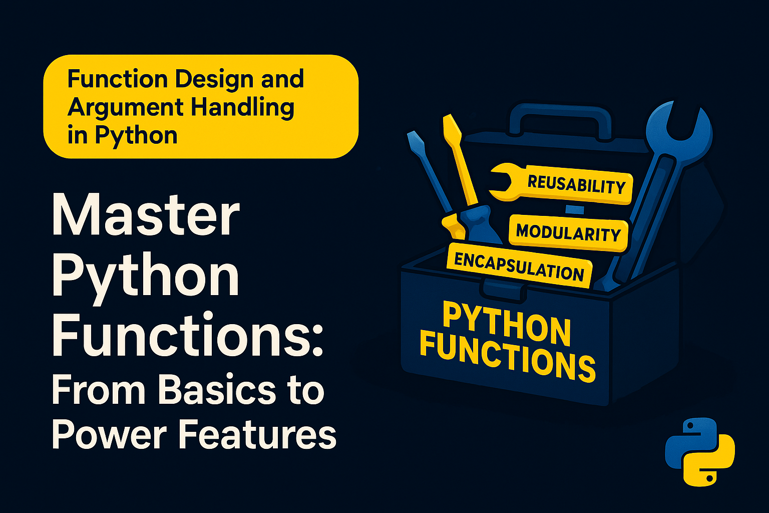 Master Python Functions: From Basics to Power Features