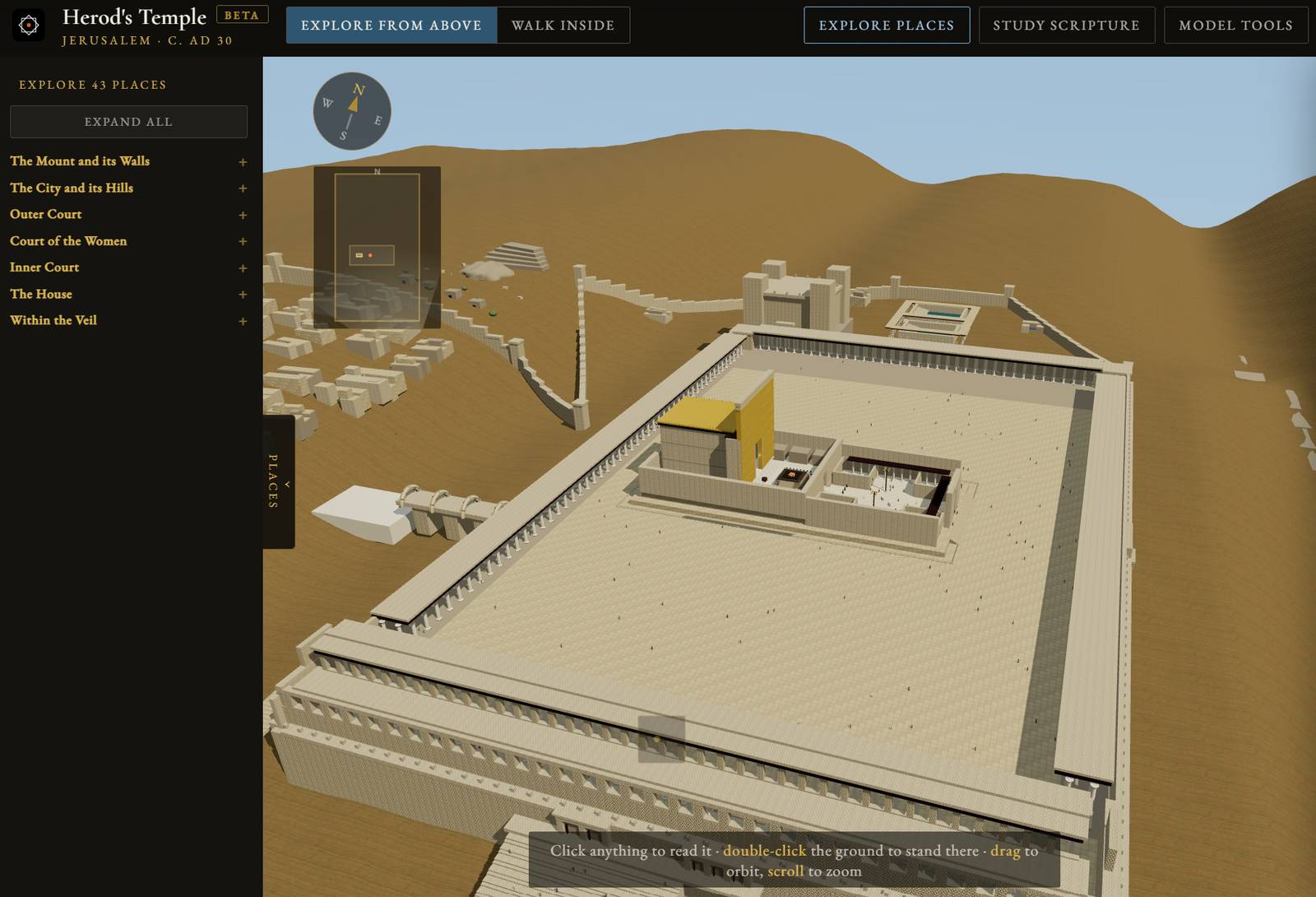Herod's Temple: a 3D Model