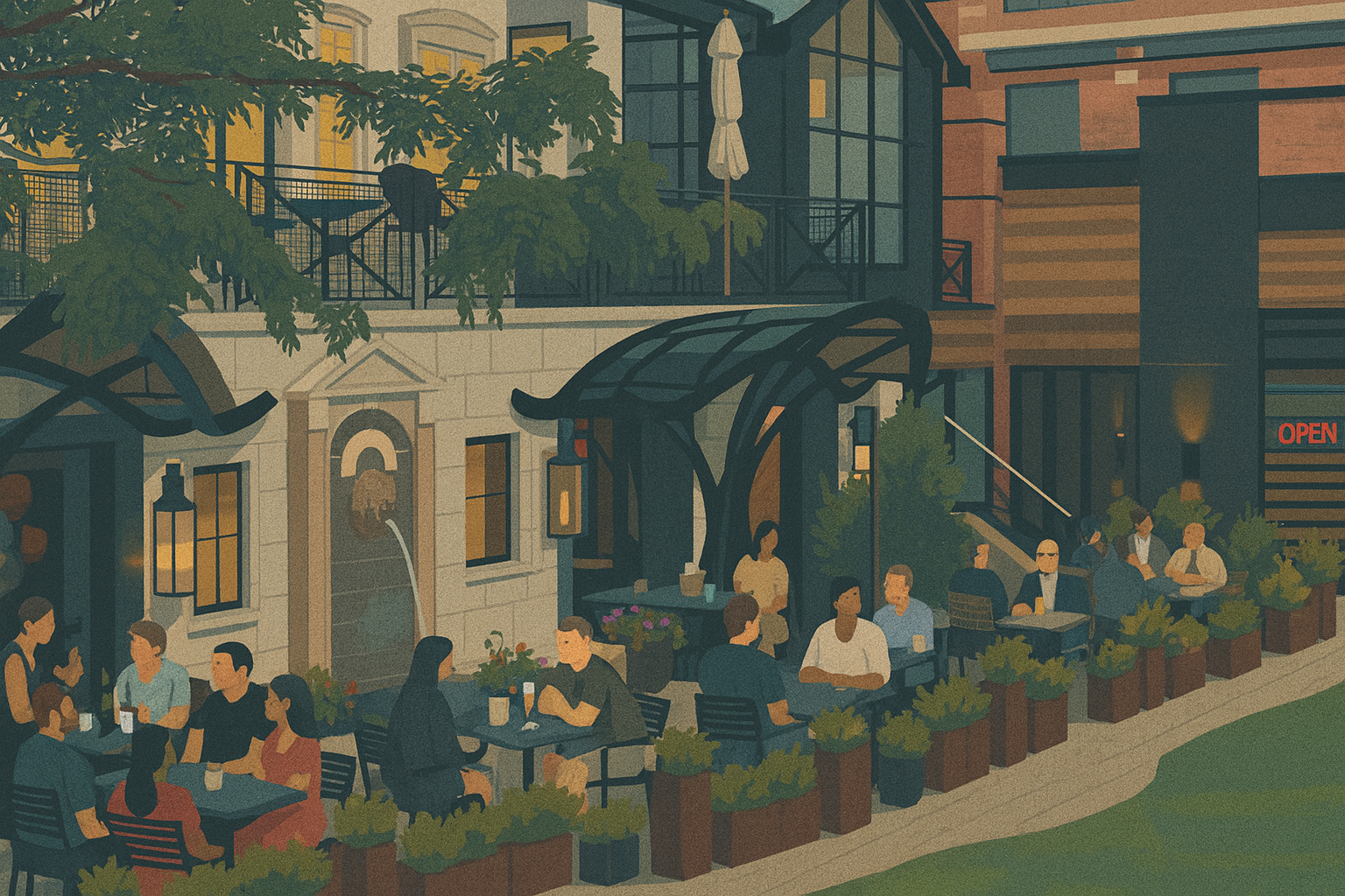 New Oakville Patio Map
