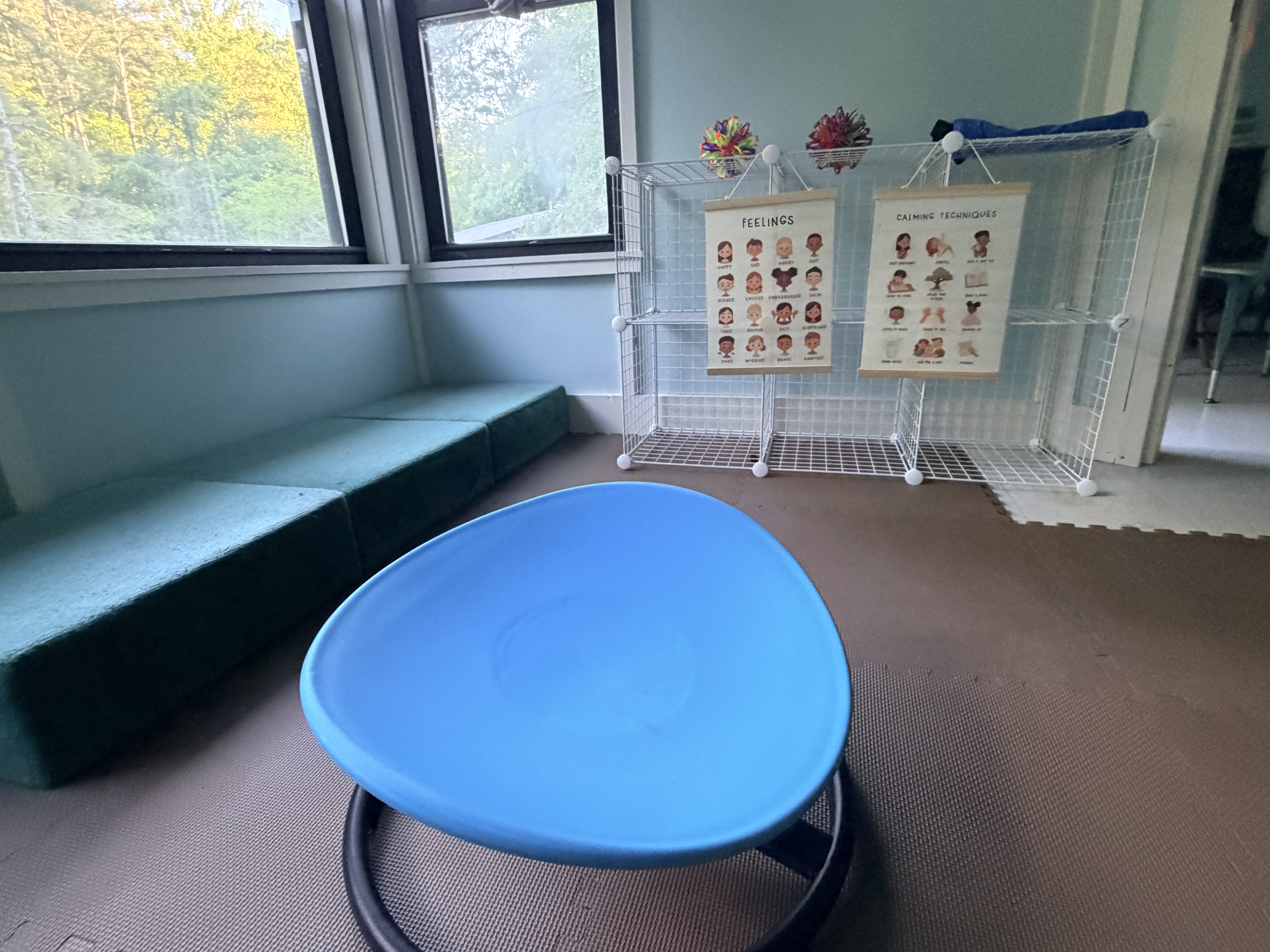 Sensory-friendly room at Camp Jump Start Autism Adventure