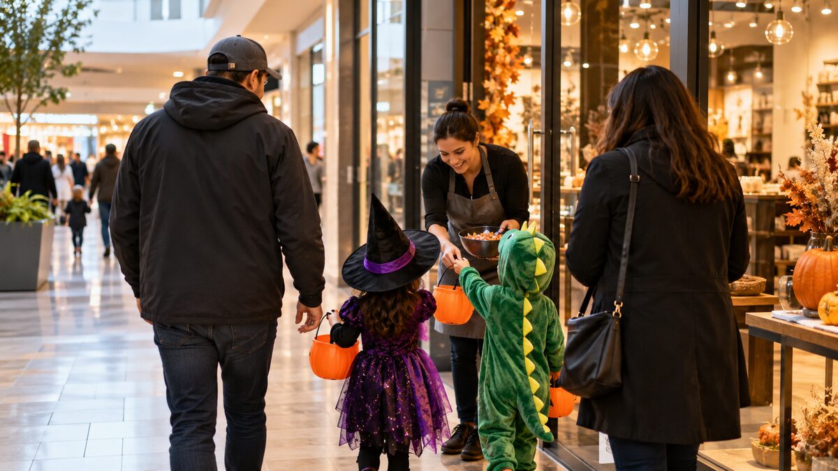 Trick-or-Treat at Tsawwassen Mills