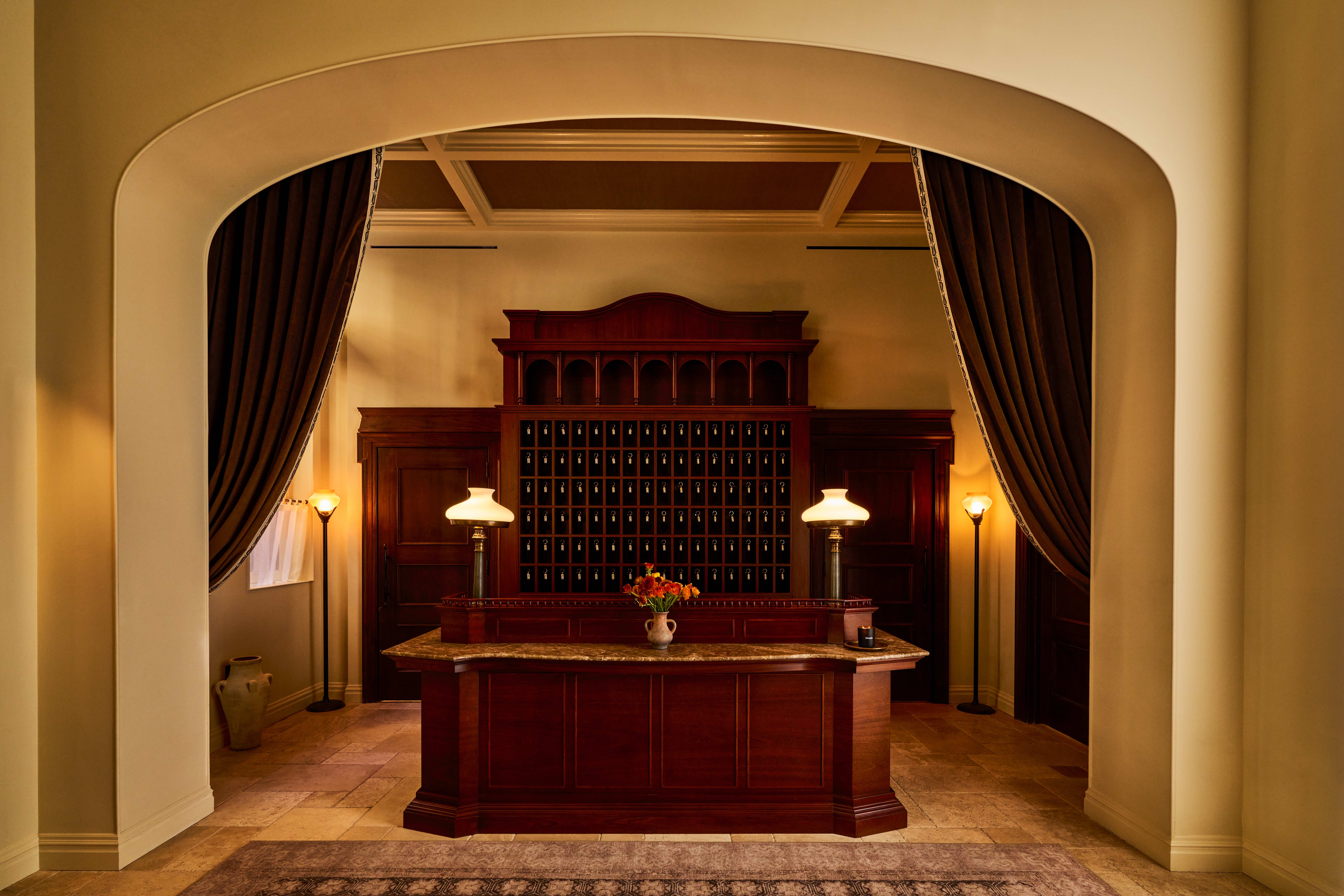 The property and setting at The Twenty Two New York