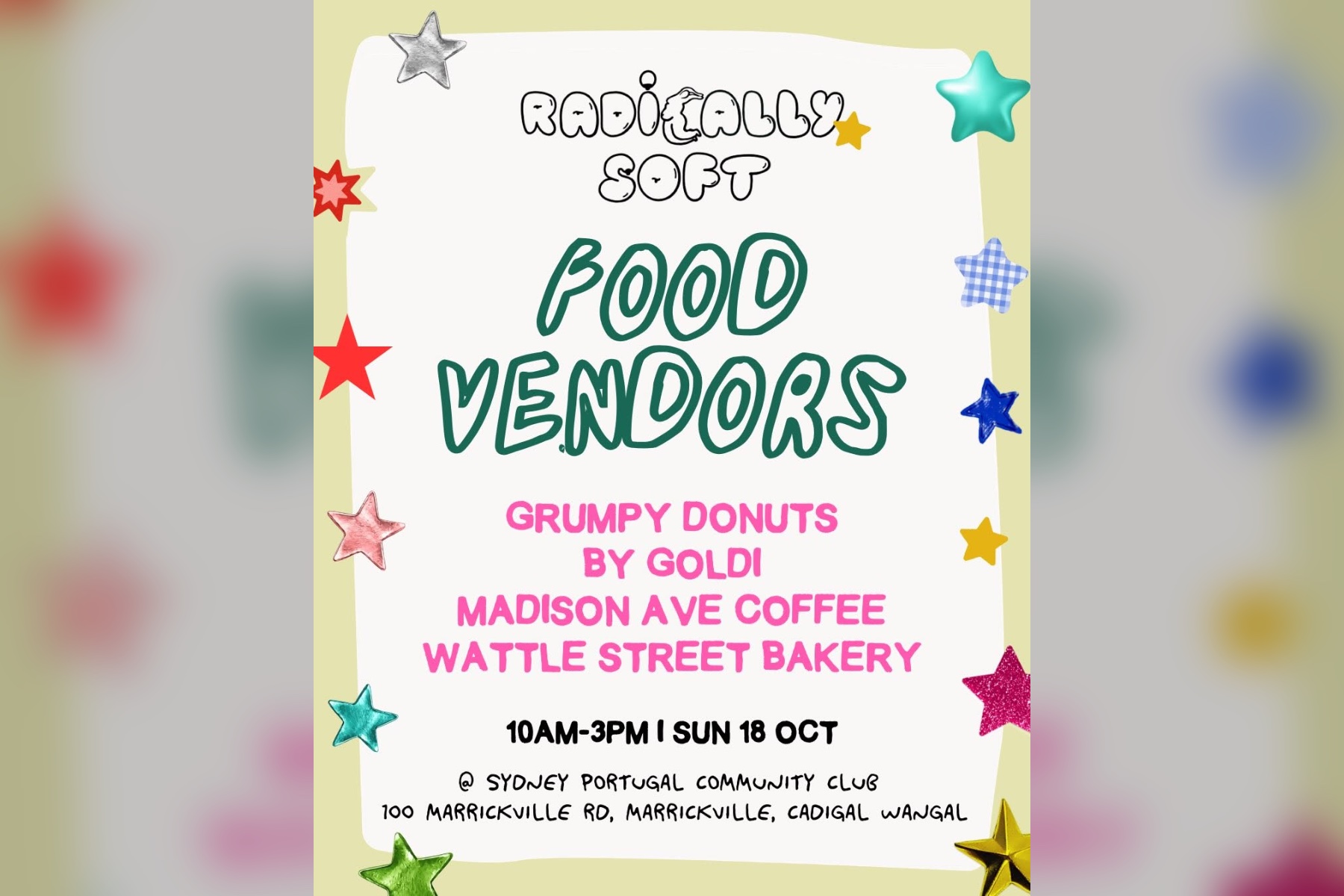 Radically Soft VOL.008 market poster