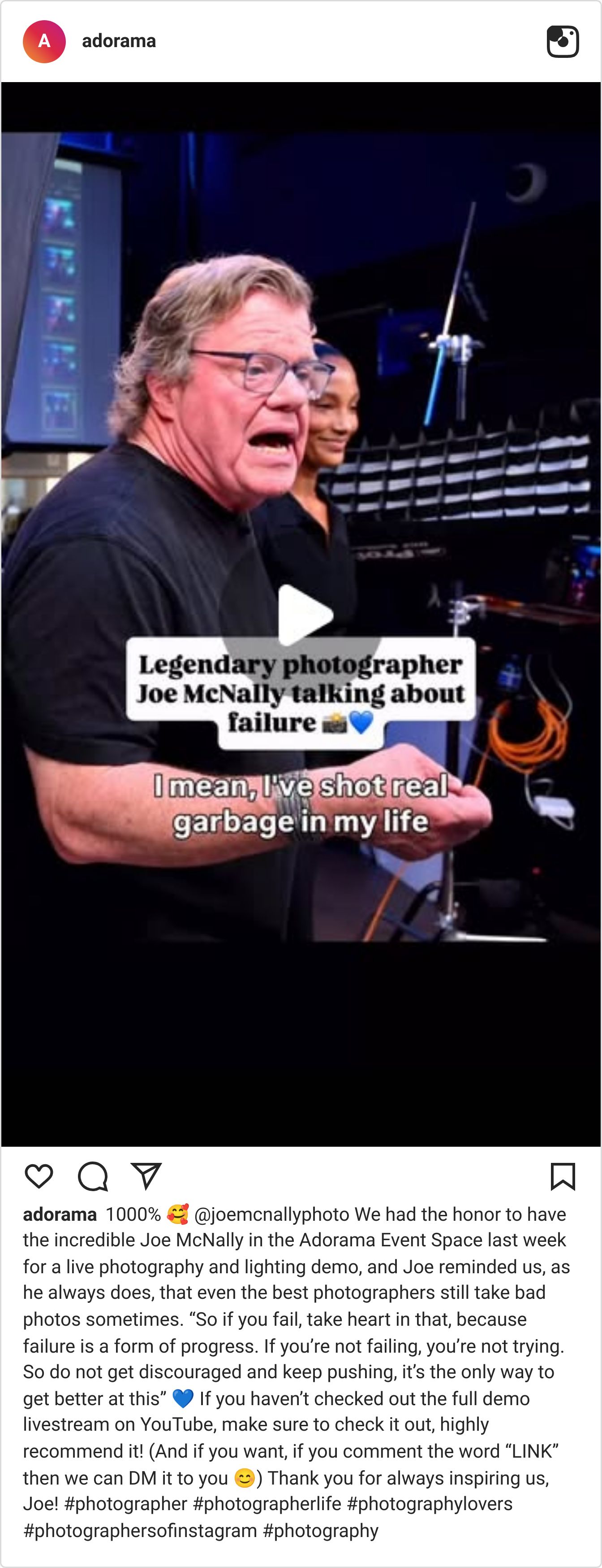 Instagram reel screenshot