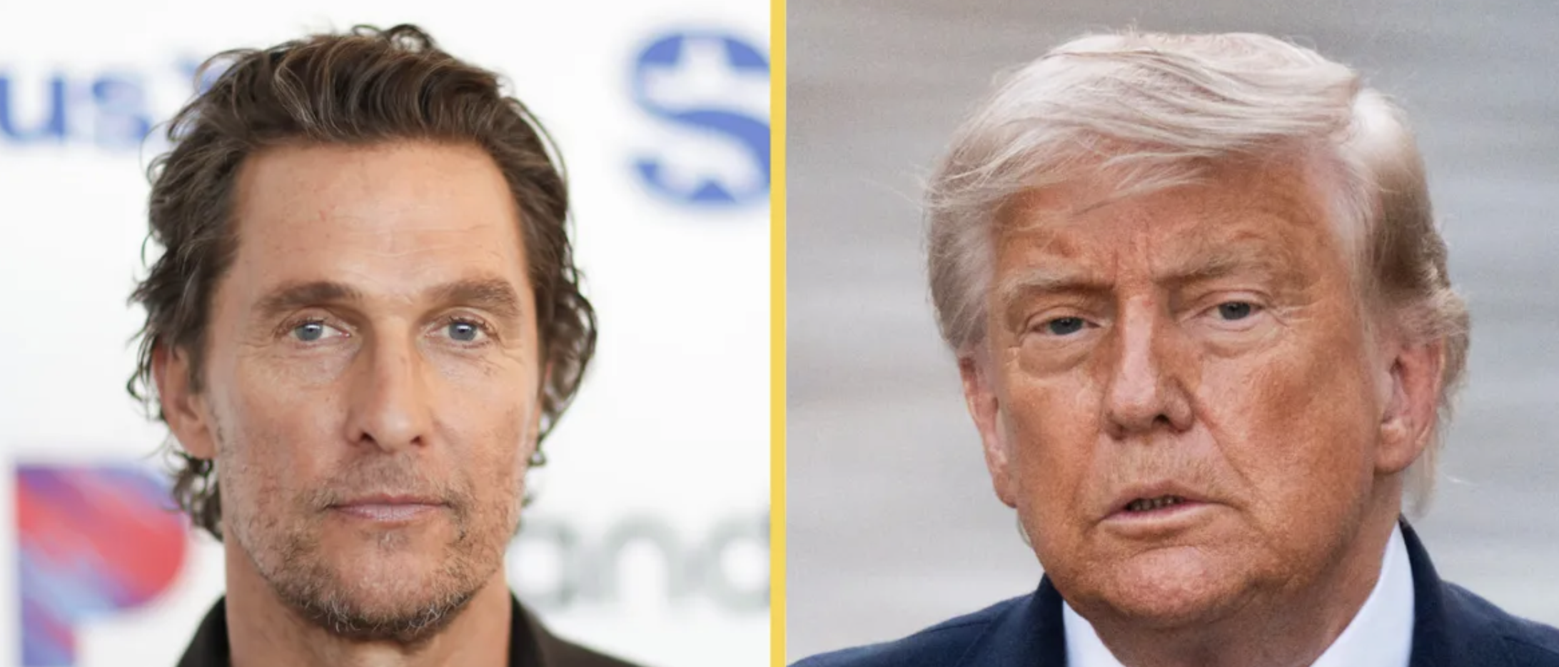 The exact same glowing ‘Trump’ quote pinned on two different celebrities, proof someone made it up