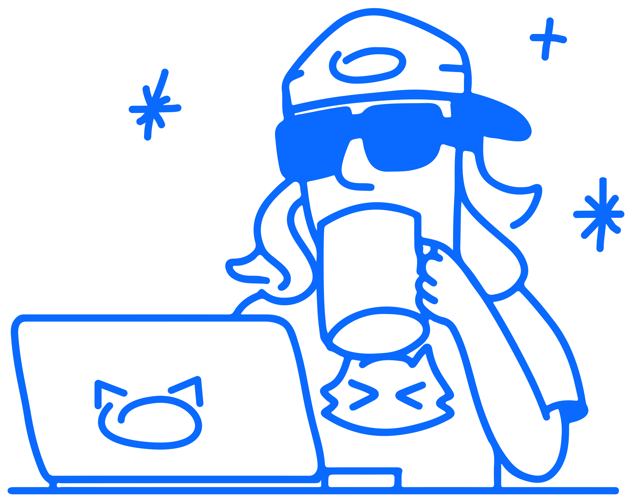 The original Investor Call mascot