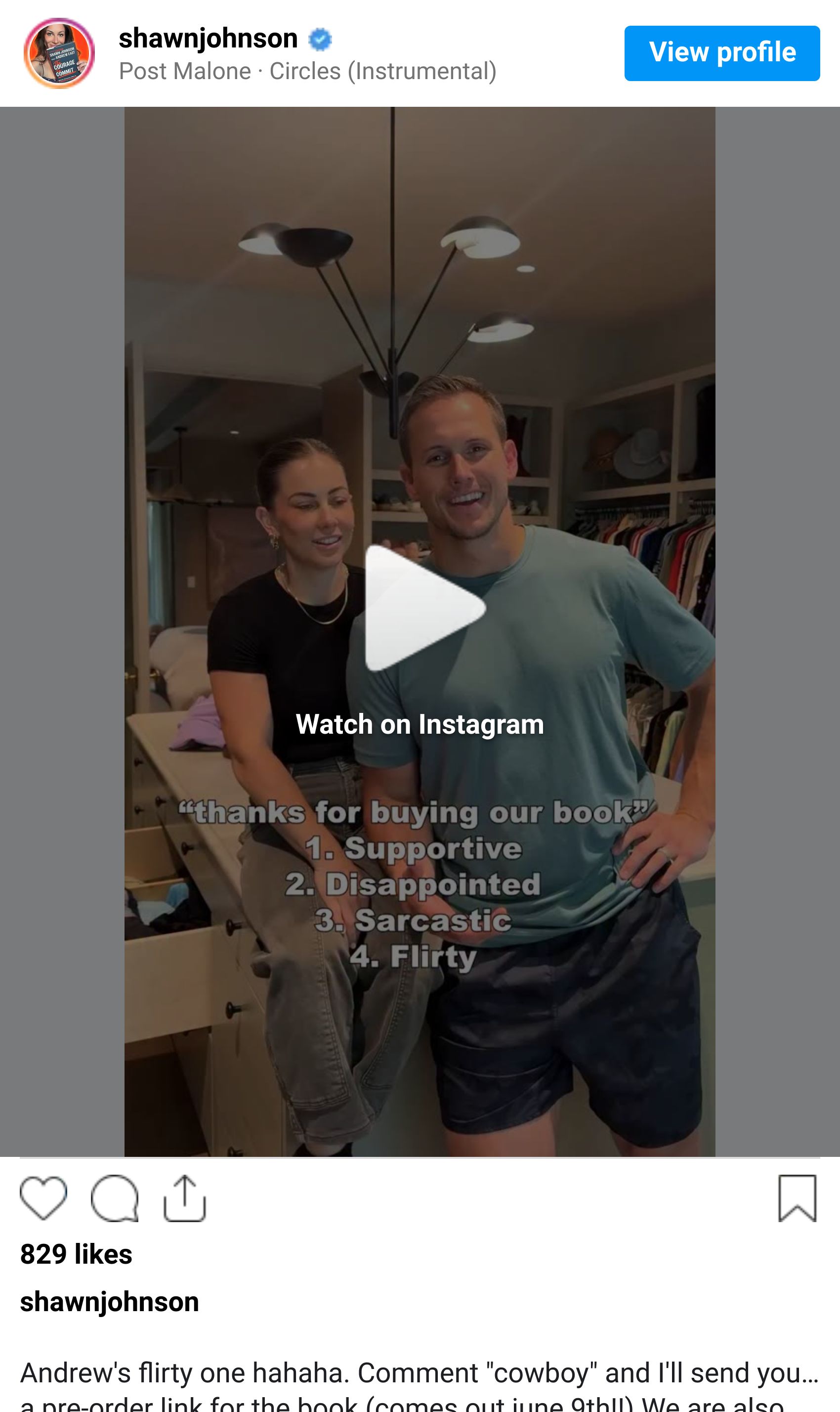 Instagram post