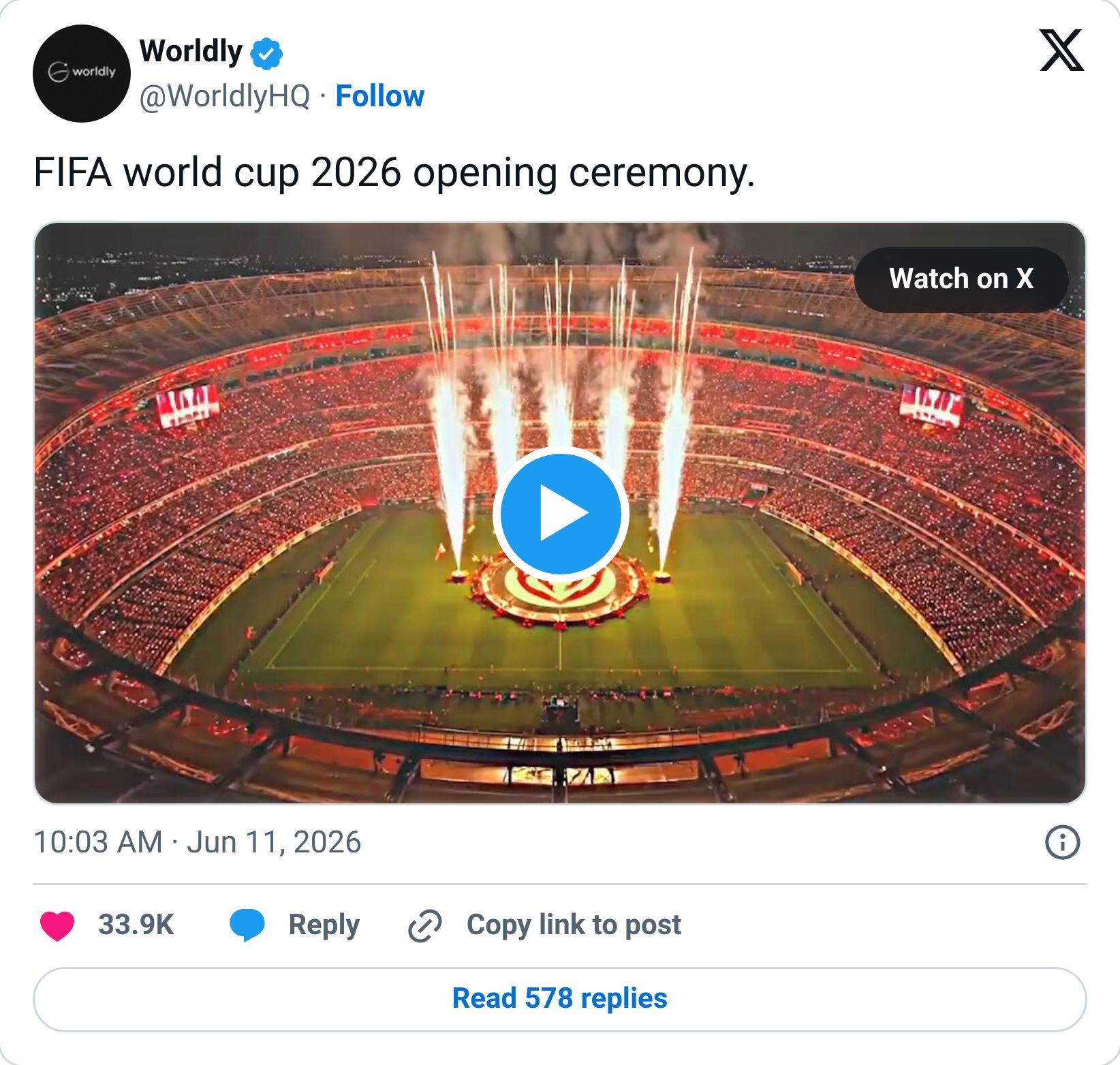 Tweet screenshot