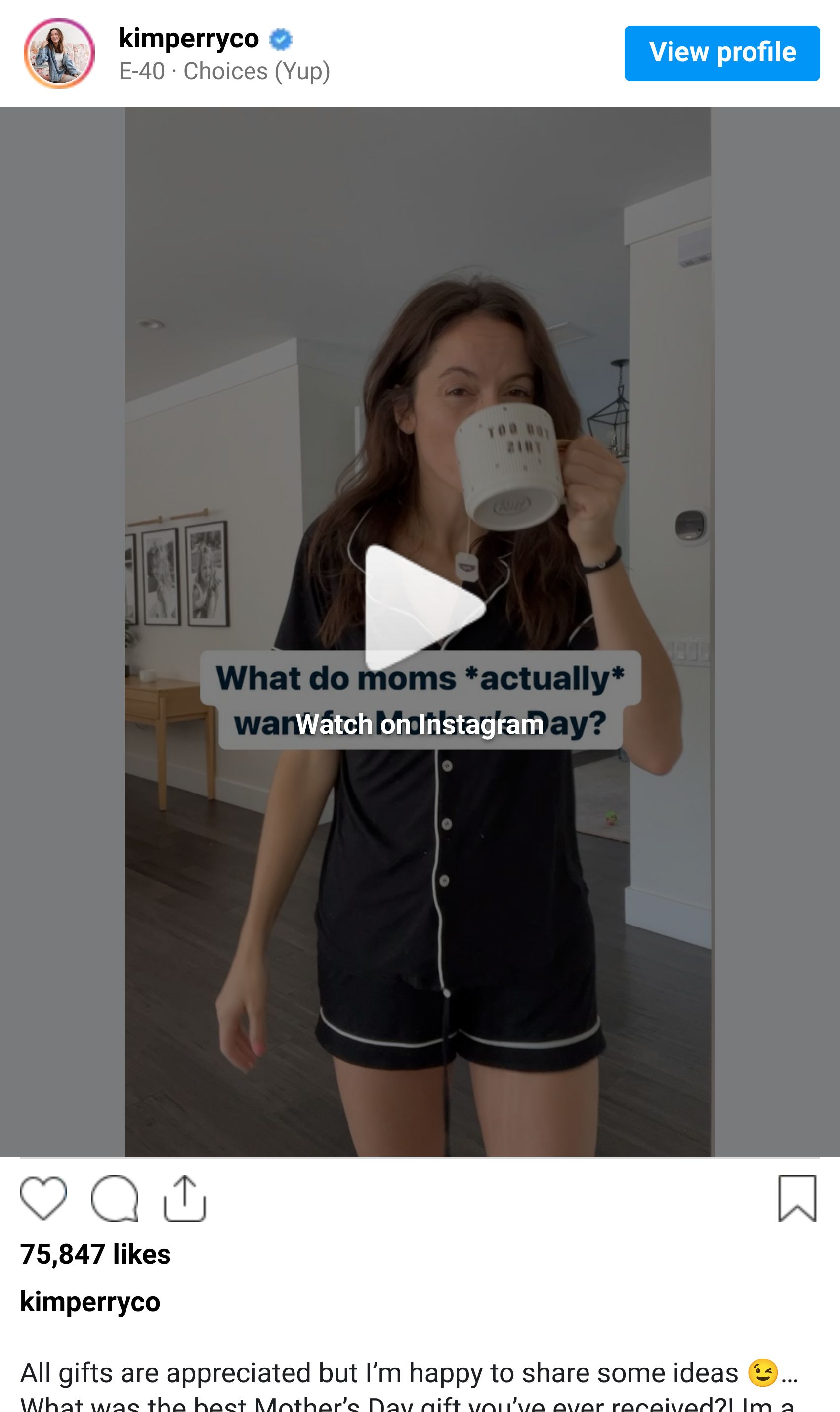 Instagram post