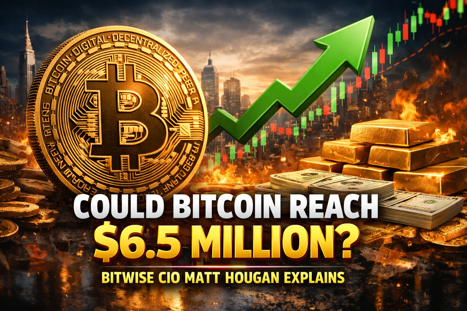 Could Bitcoin Reach $6.5 Million? Bitwise CIO Matt Hougan Explains