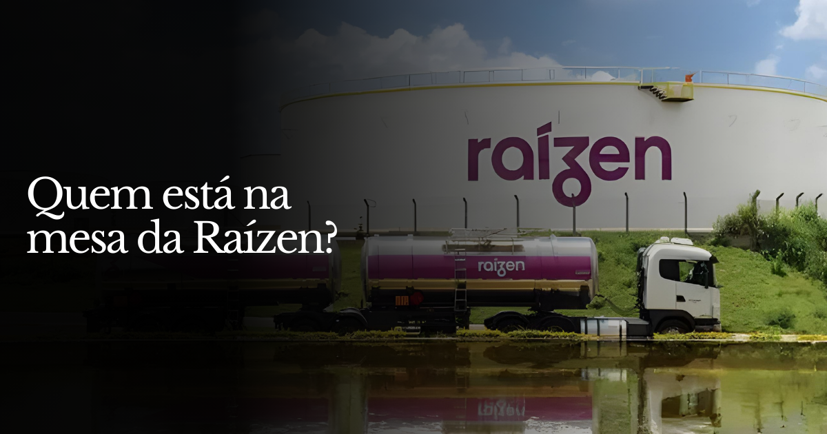 Quem está na mesa da Raízen?