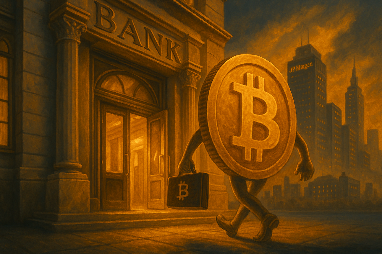 JPMorgan-Backed Bitcoin Loans Are Coming
