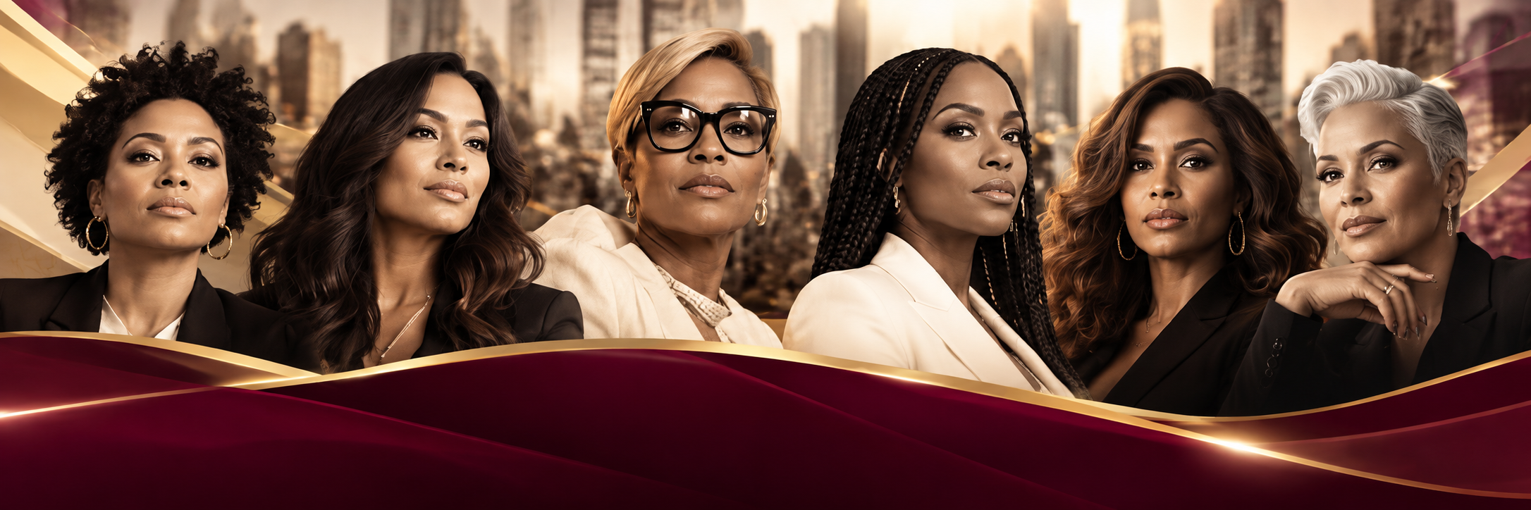 Women representing leadership, business, community, education, advocacy and culture