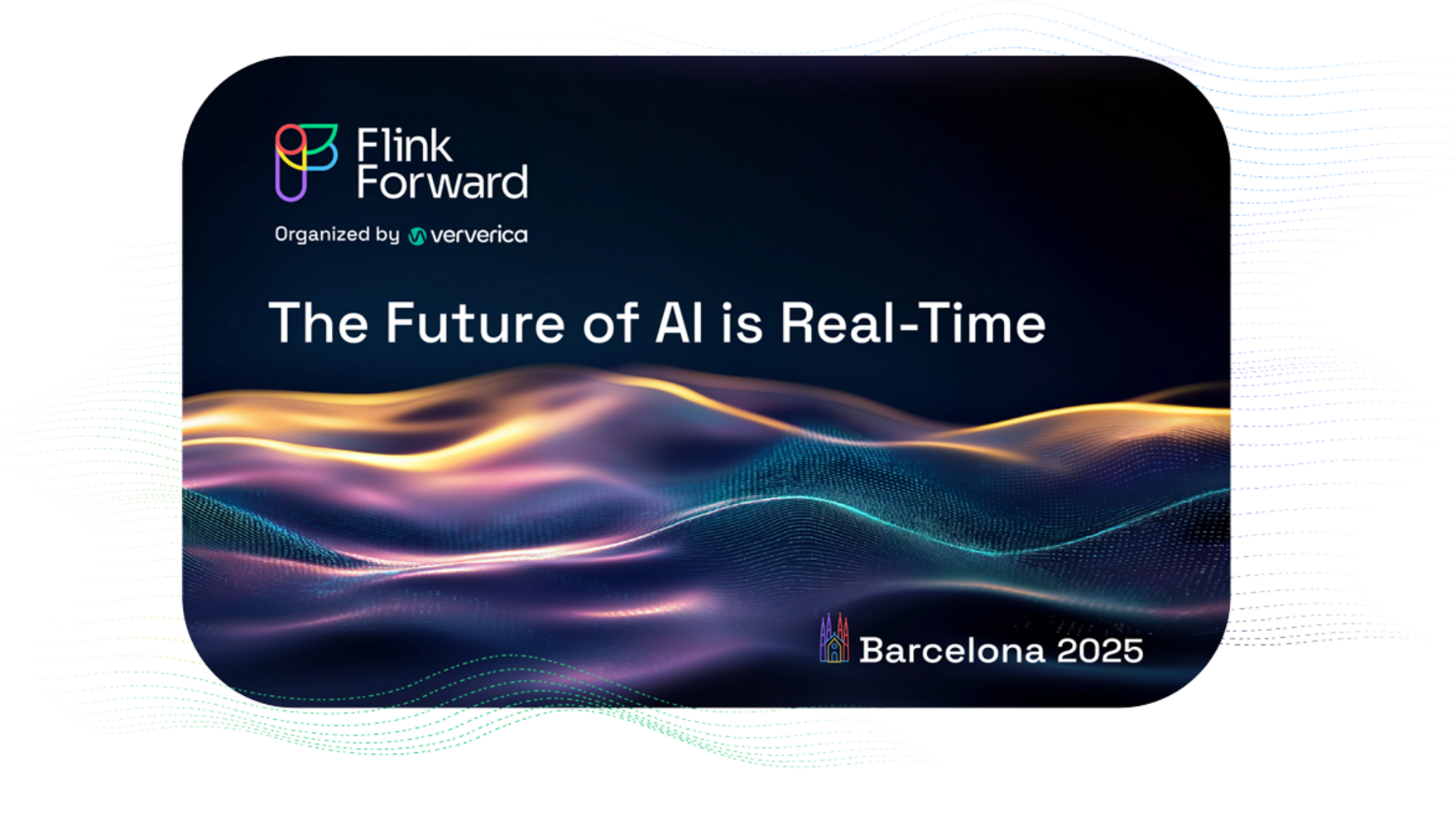 Your exclusive discount code to Flink Forward Barcelona 2025, October 13–16. Hurry, limited to the first 50 registrants!
