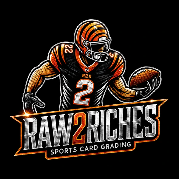 Raw2Riches Sports Card Grading logo