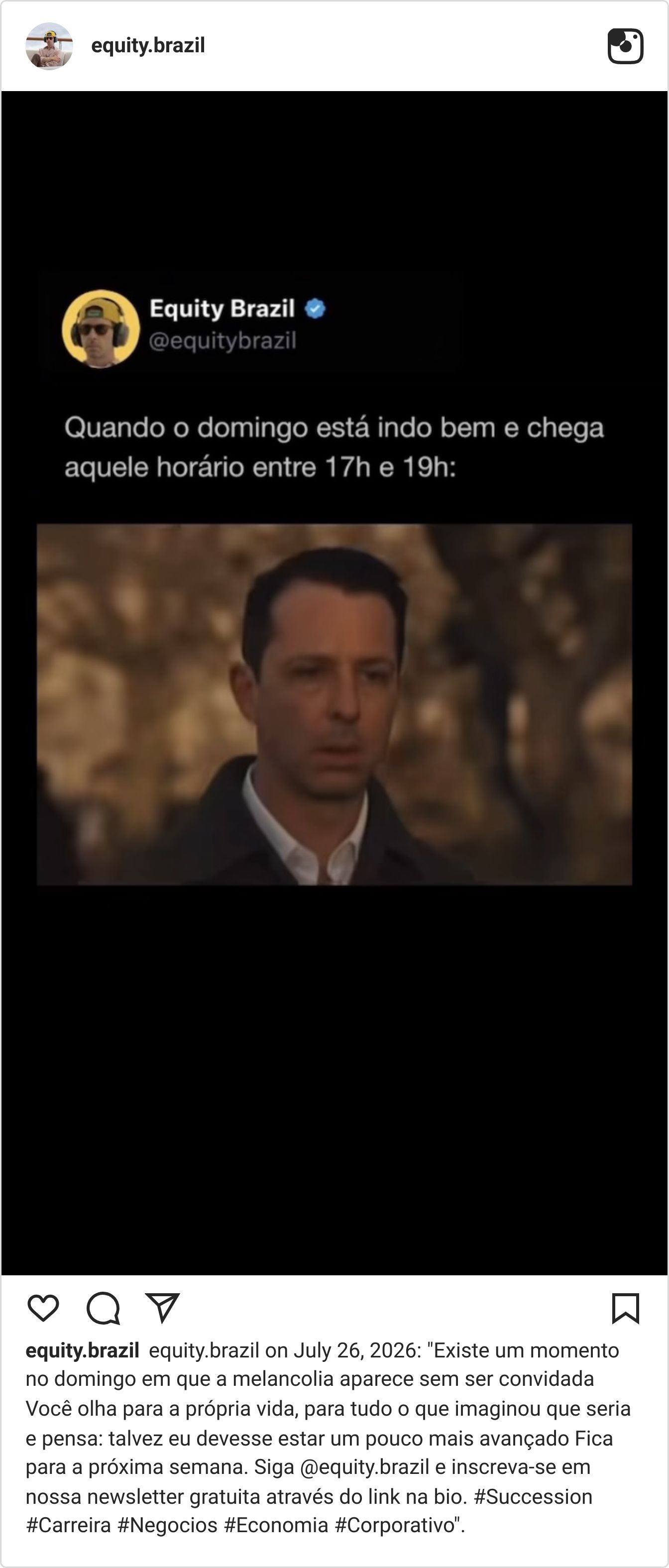 Instagram reel screenshot