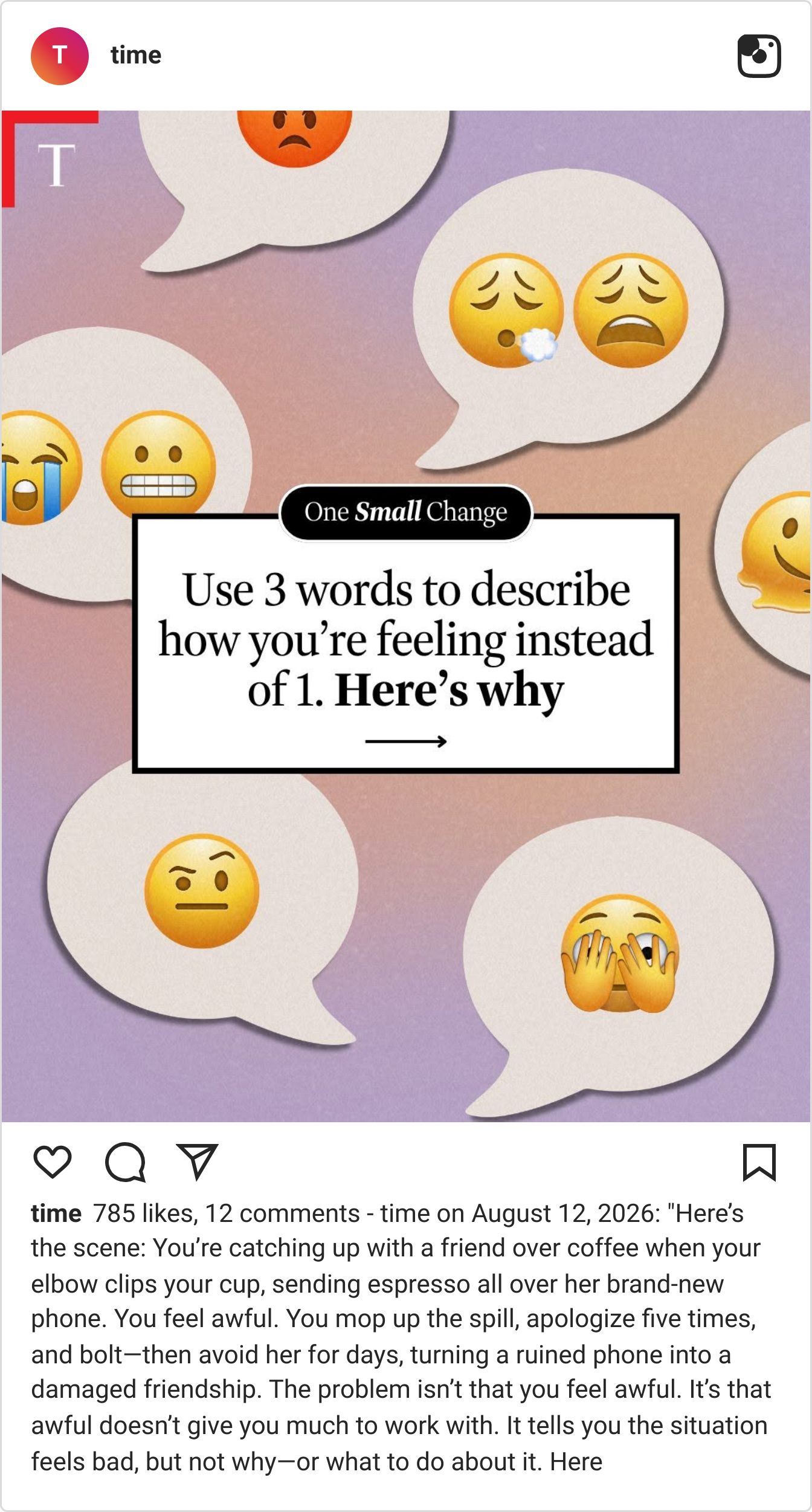 Instagram reel screenshot
