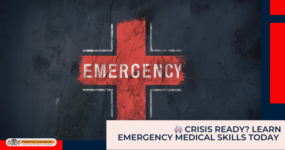 🚑 Crisis Ready? Learn Emergency Medical Skills Today