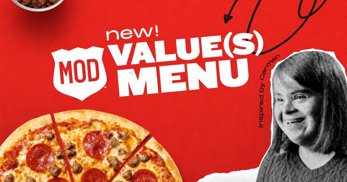 MOD Pizza: The menu that gives back