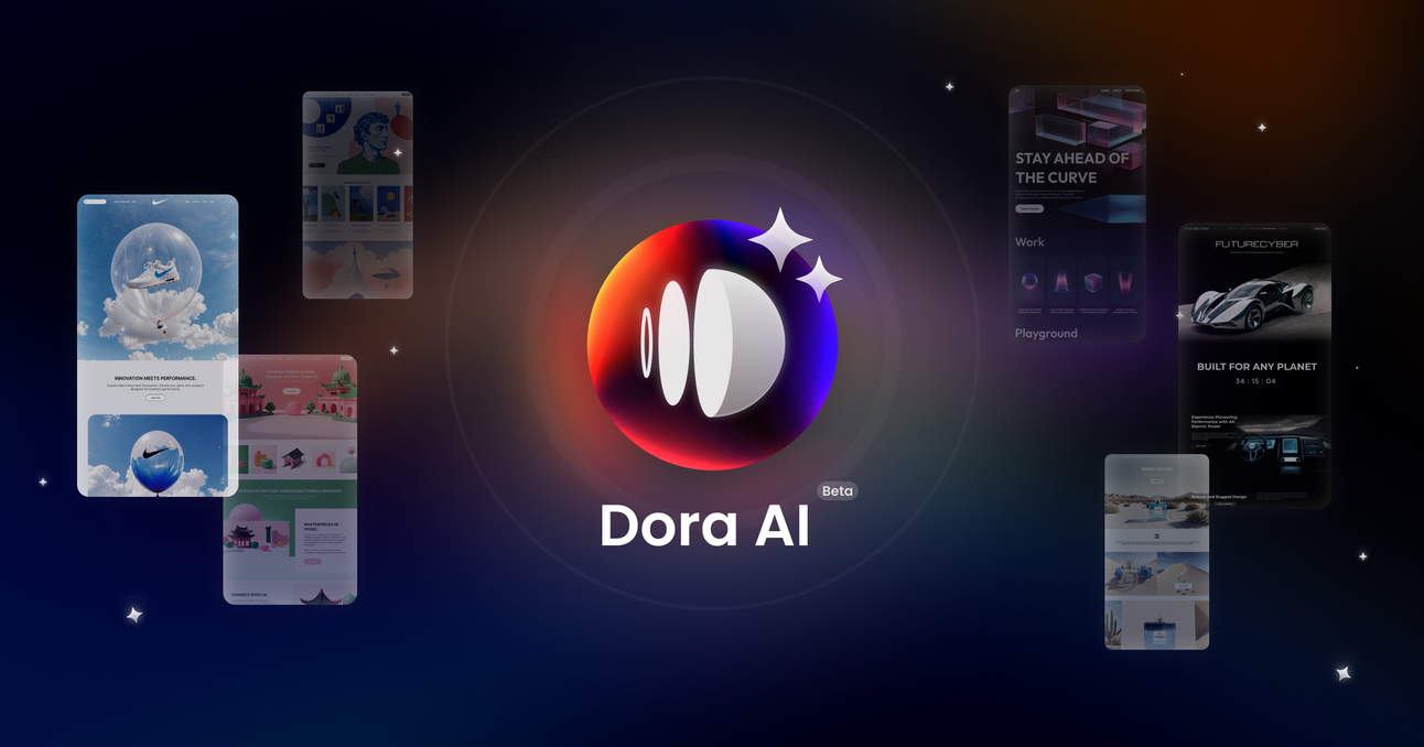 Dora AI: Build Websites with AI | No-Code Design