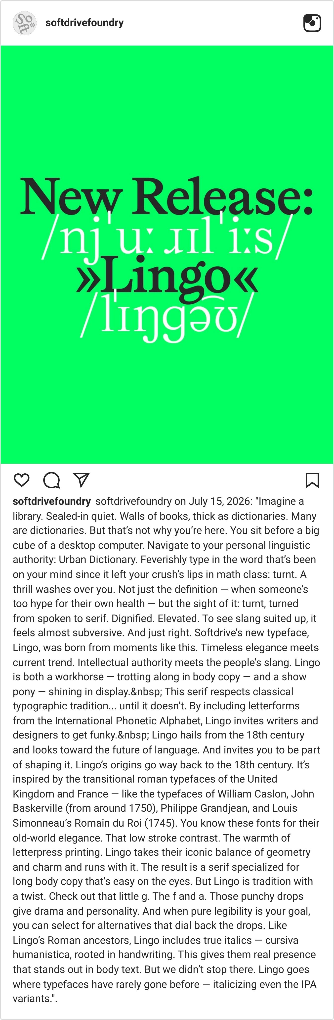 Instagram post