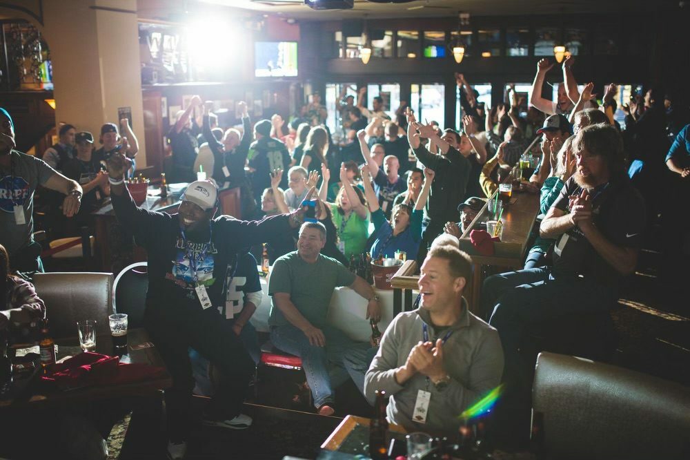 Super Bowl Sunday at The Sticky Wicket