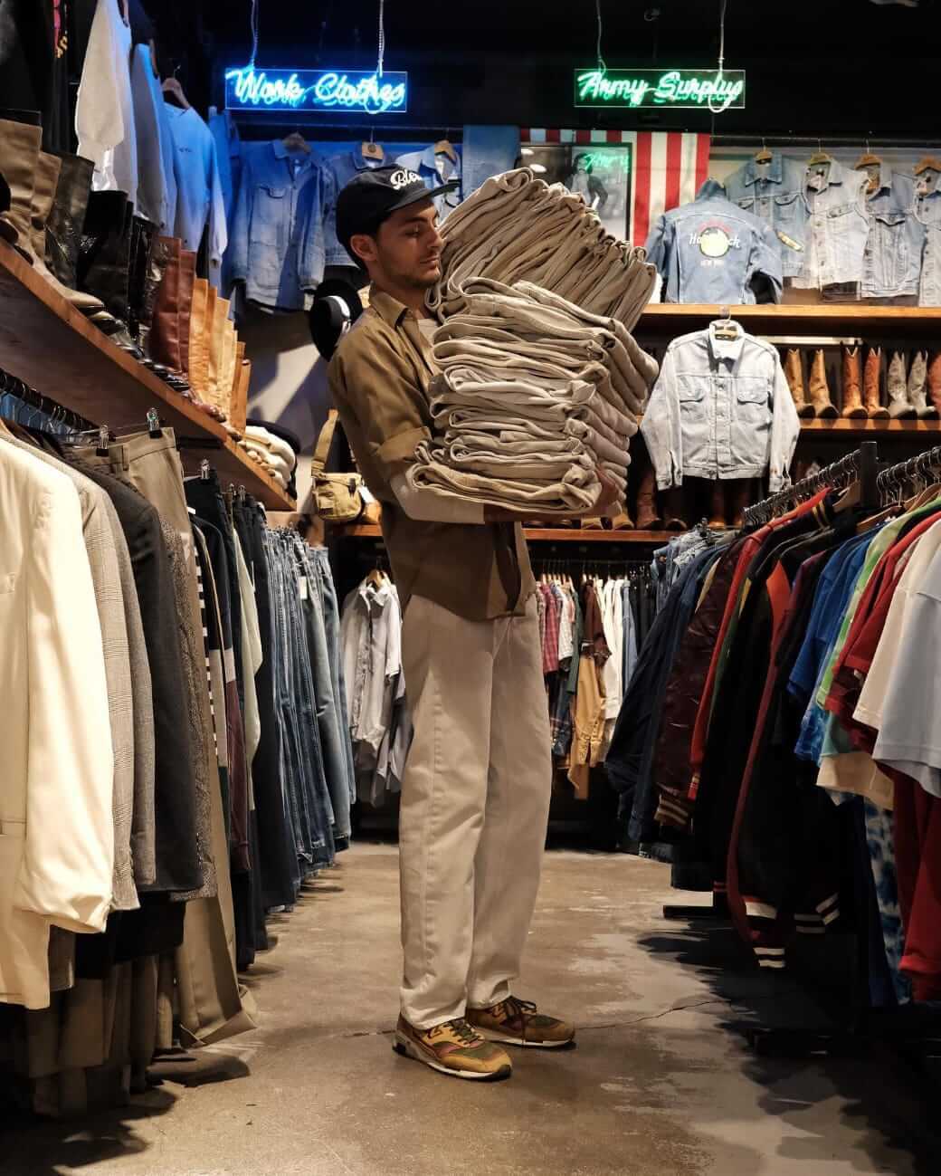 Looking for the perfect off white pair of jeans?