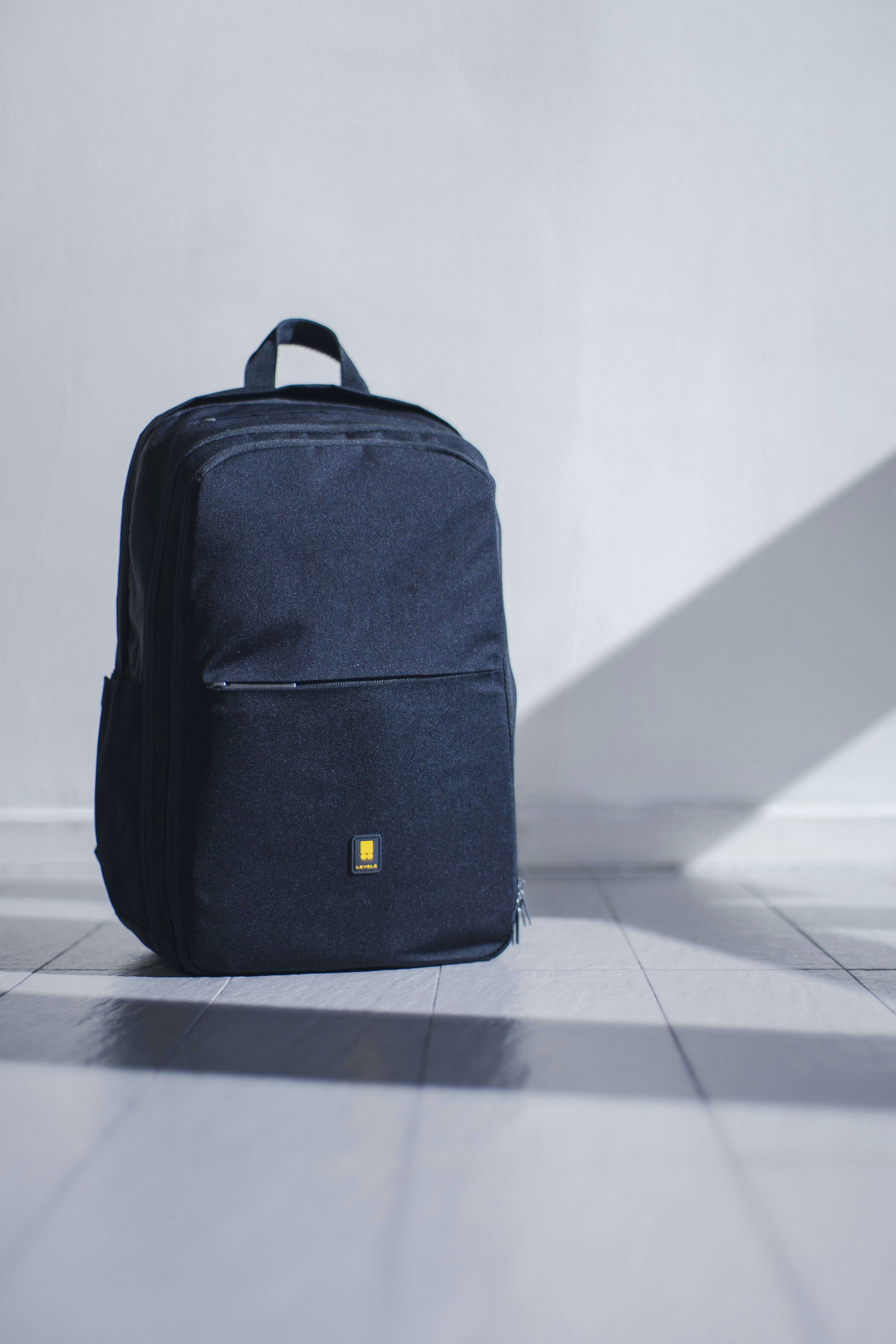 Travel backpack and luggage ready for a trip