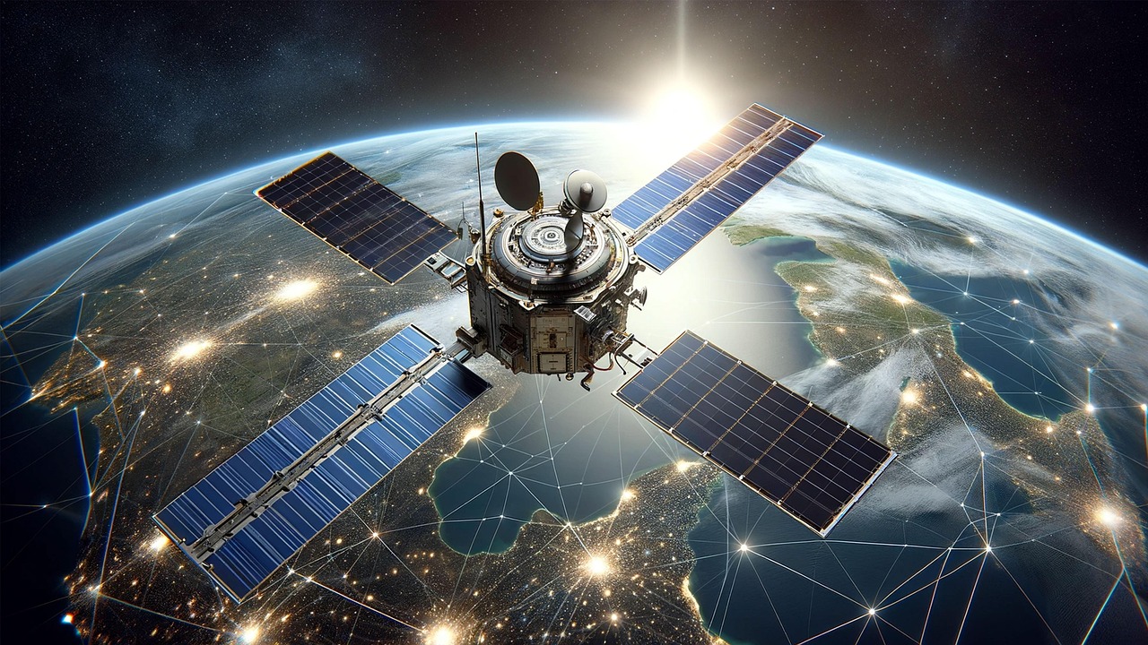 AI-powered satellites in orbit