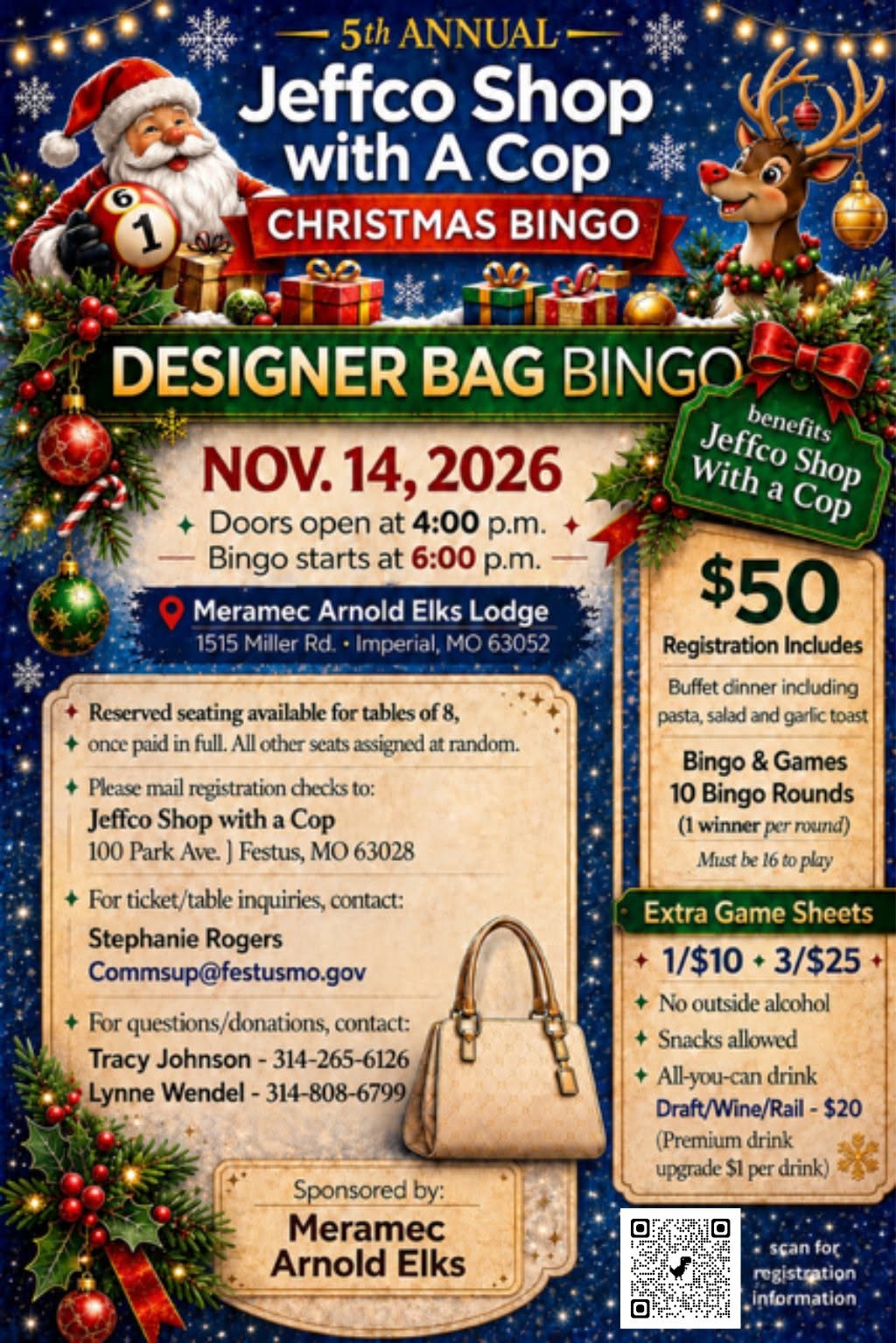 Designer Bag Bingo - November 14