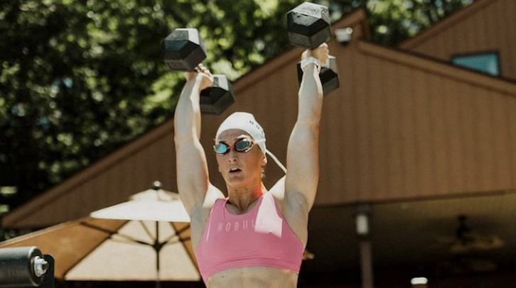 🏋️ tia-clair toomey's 1,500 calorie workout