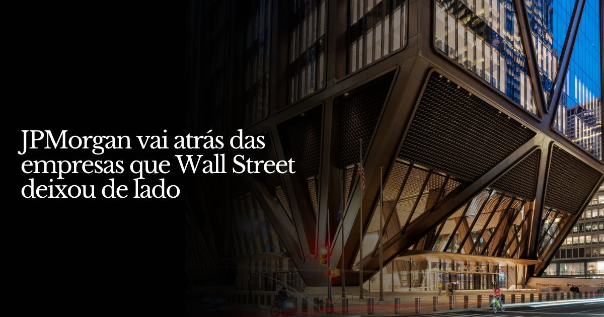 a nova estratégia do JPMorgan