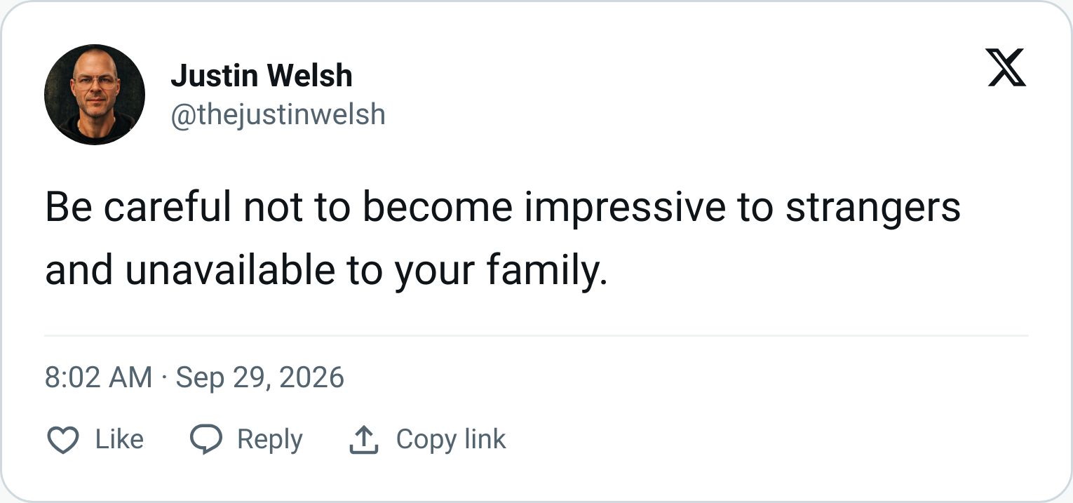 Tweet screenshot