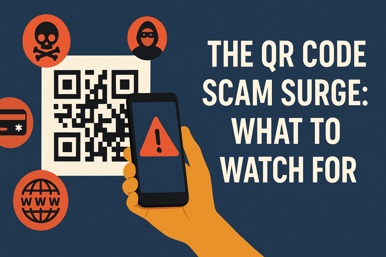 🚨 THE QR CODE SCAM SURGE: WHAT TO WATCH FOR