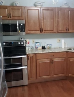 Kitchen after restoration