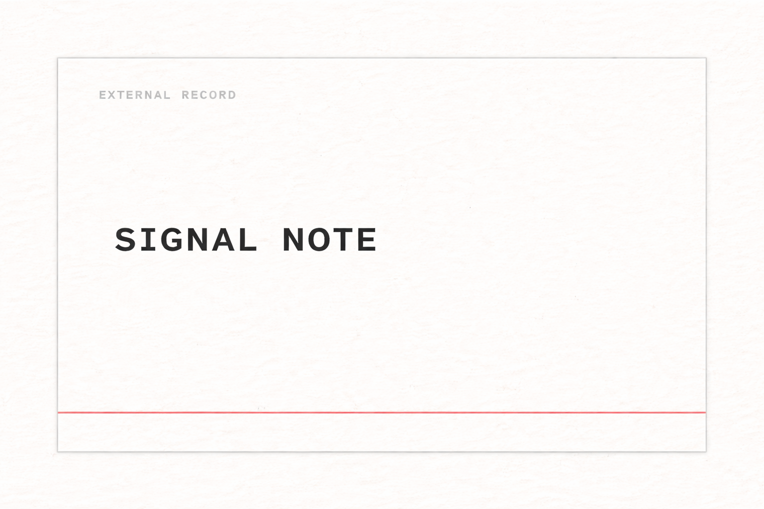 Signal Note: Governance After Exploitation Across Directive, Disclosure ...