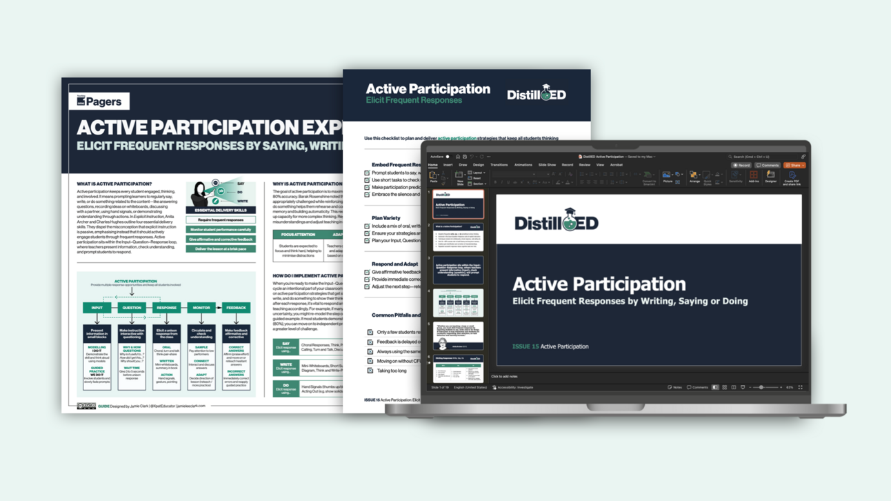 Examples Of Active Participation