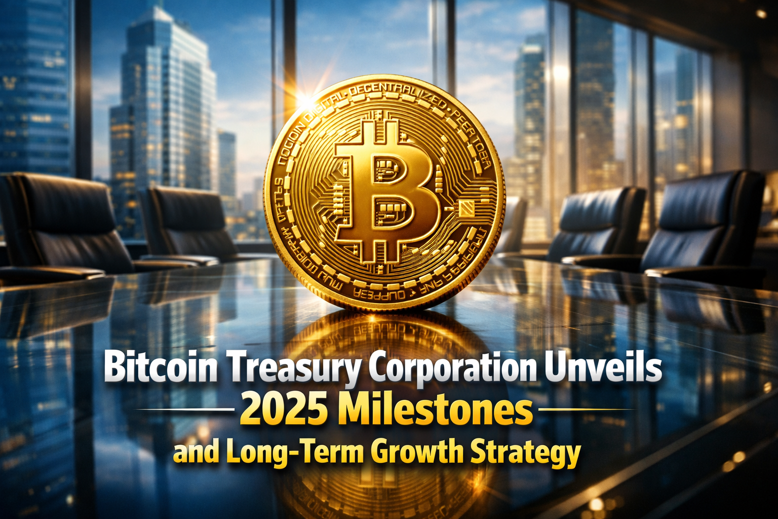 Bitcoin Treasury Corporation Unveils 2025 Milestones and Long-Term Growth Strategy