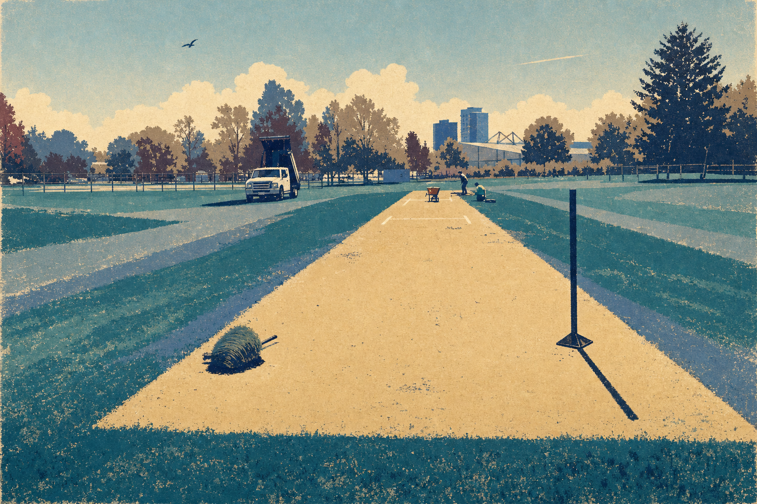 Baseball Diamonds and Cricket Field Set to Reopen