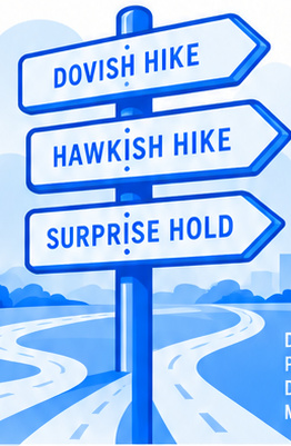 Three-way signpost for the Fed scenarios