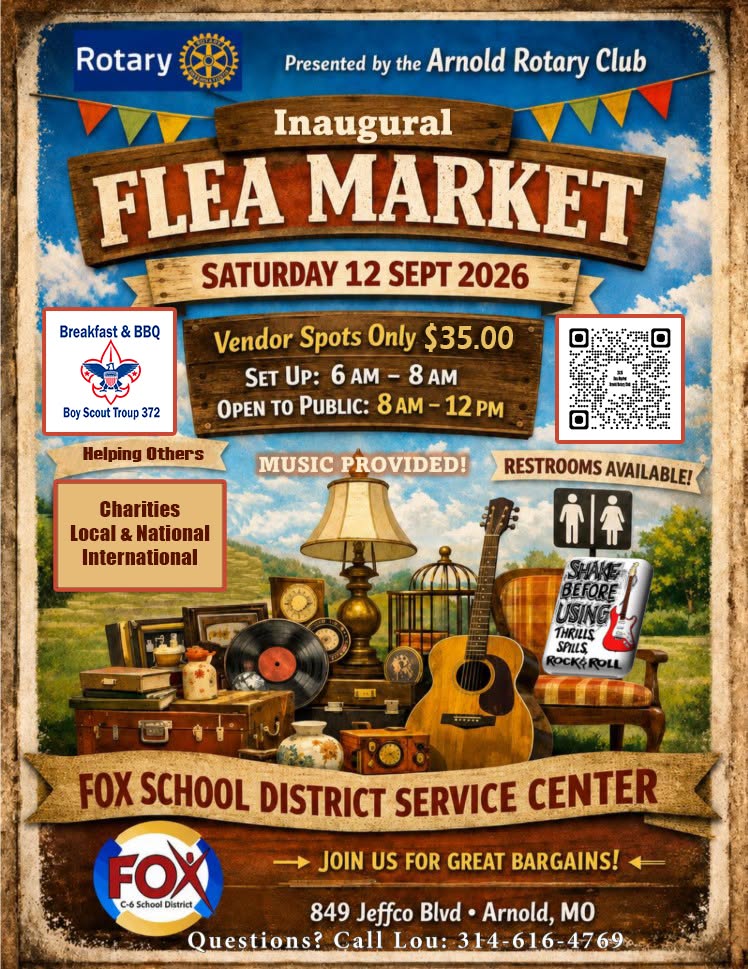 Rotary Flea Market September 12