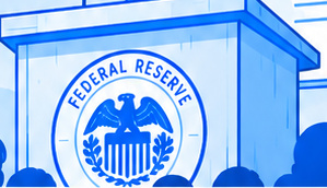 Federal Reserve press-conference podium