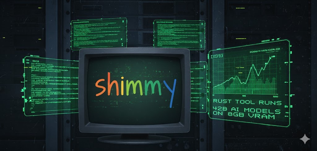 Rust tool runs 42B AI models on 8GB VRAM