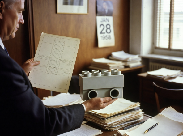 LEGO Files the Stud-and-Tube Brick Patent