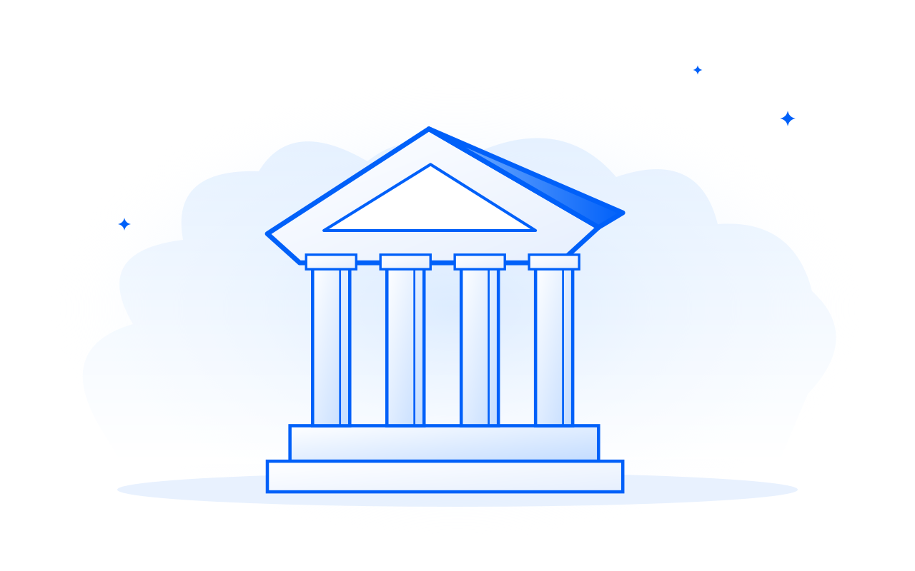 Conceptual interest rates illustration