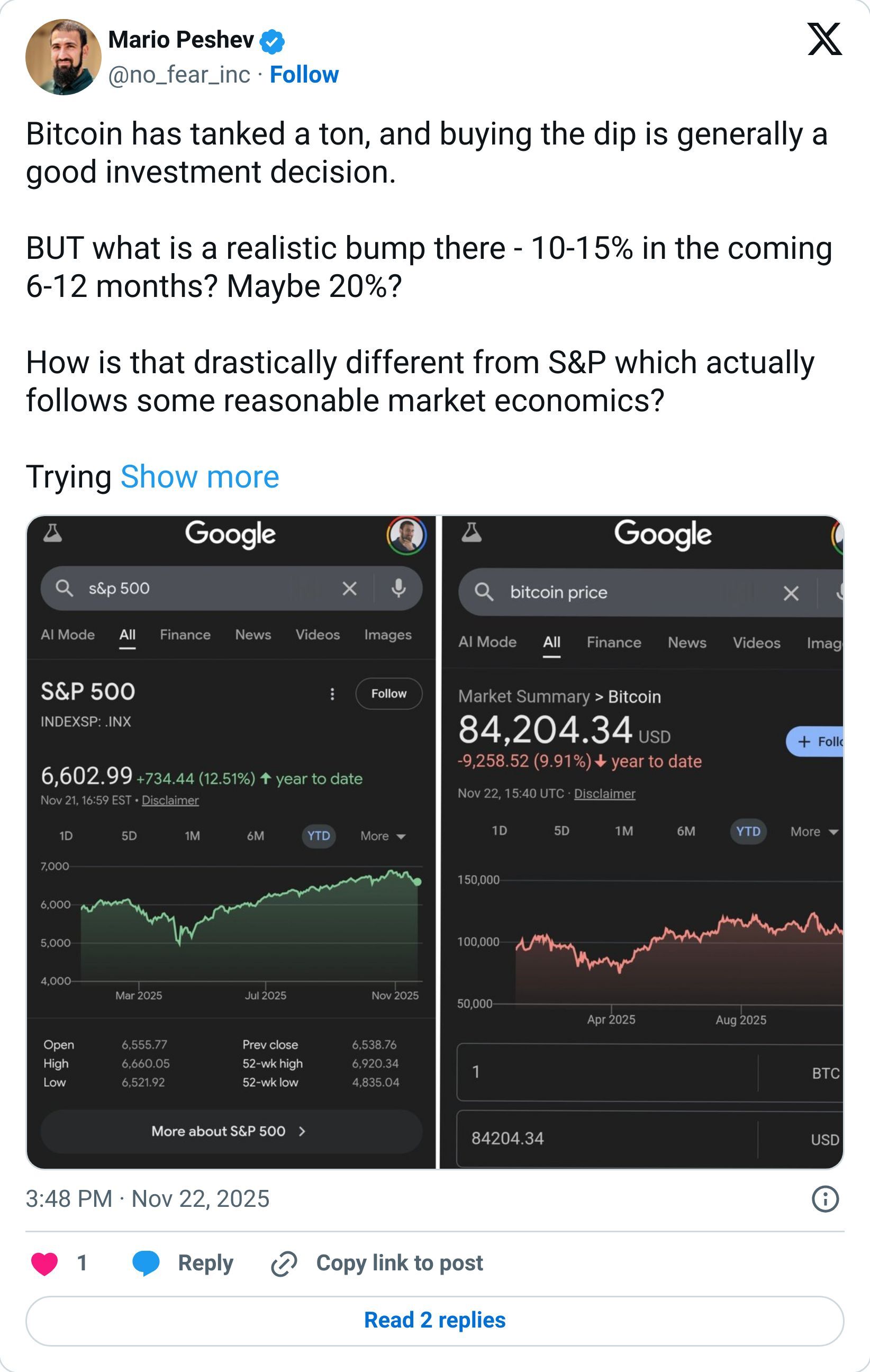 Tweet screenshot