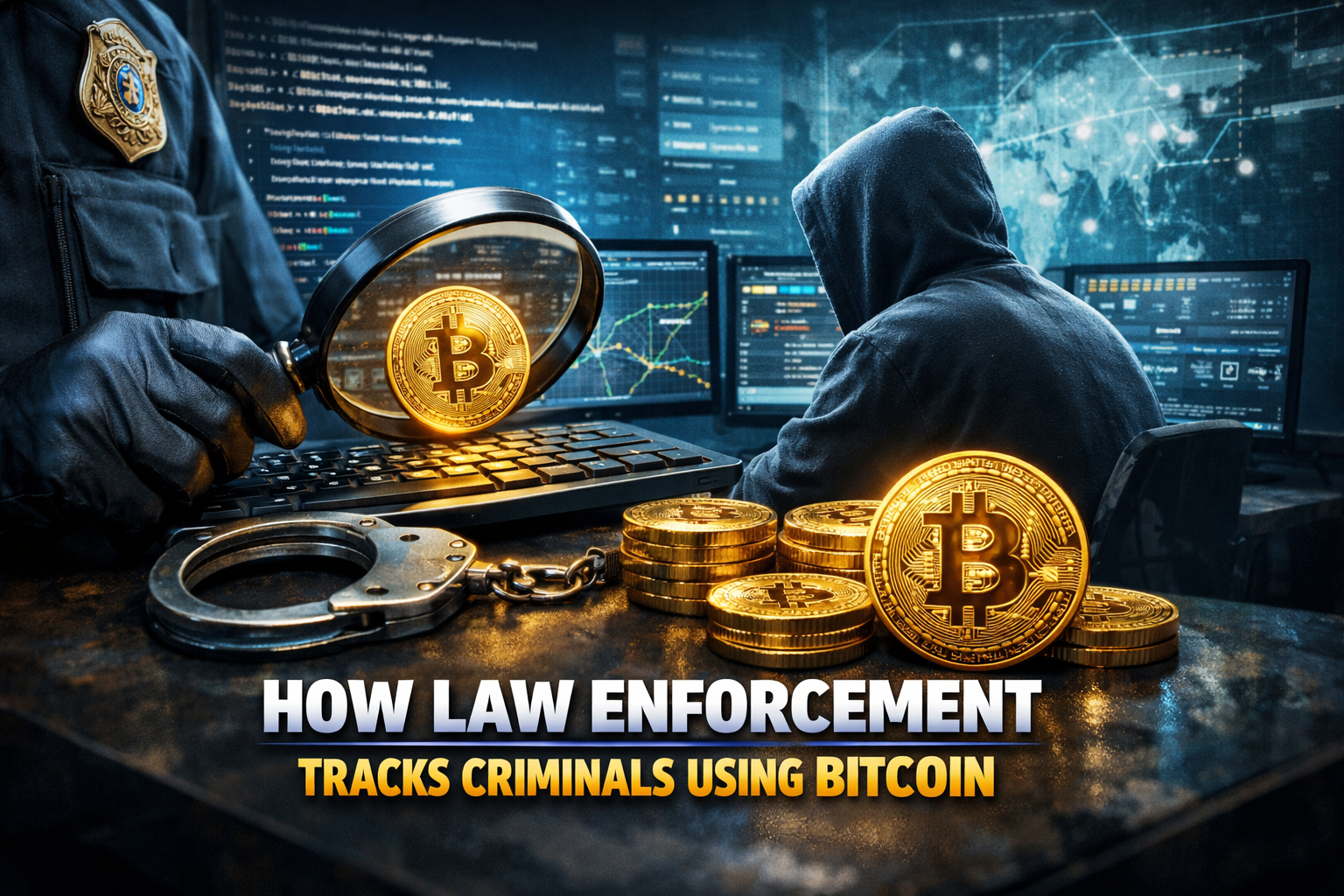 How Law Enforcement Tracks Criminals Using Bitcoin