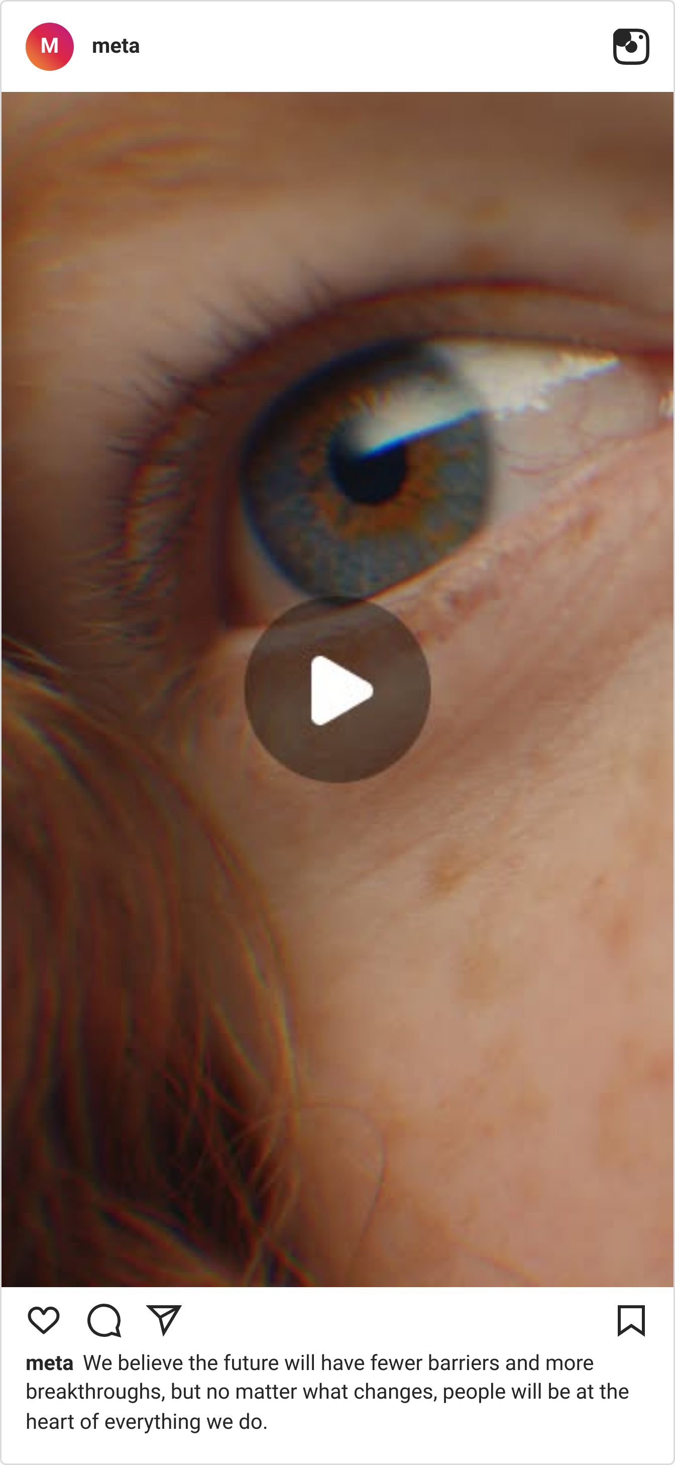 Instagram reel screenshot
