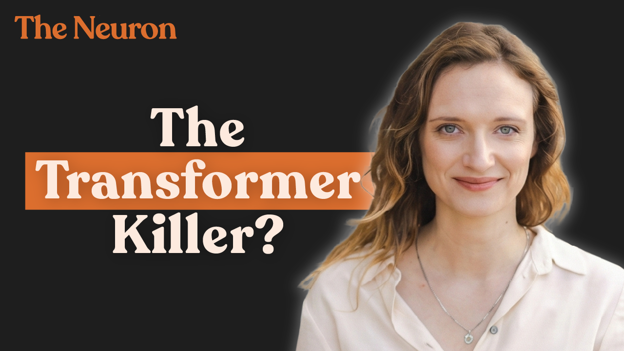 😺 🎙️ Watch: "Transformers will not get us to AGI." Here's what might.